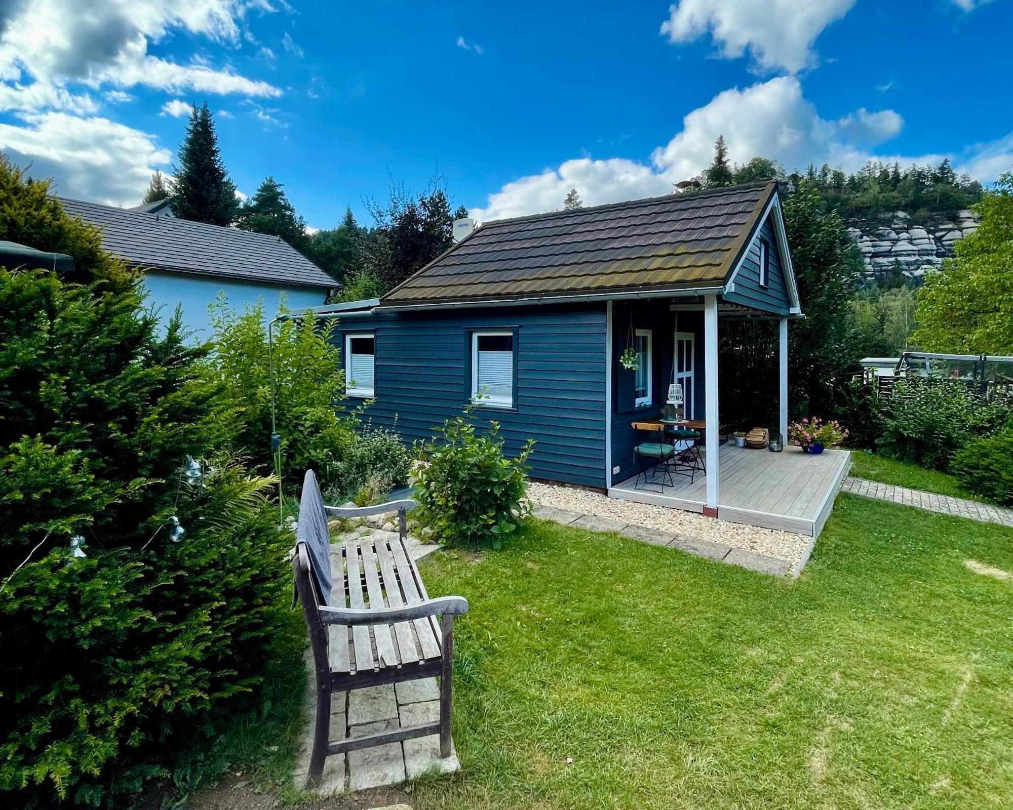 Erholen Im Tiny House Am Waldrand Villa Kurort Oybin Buitenkant foto